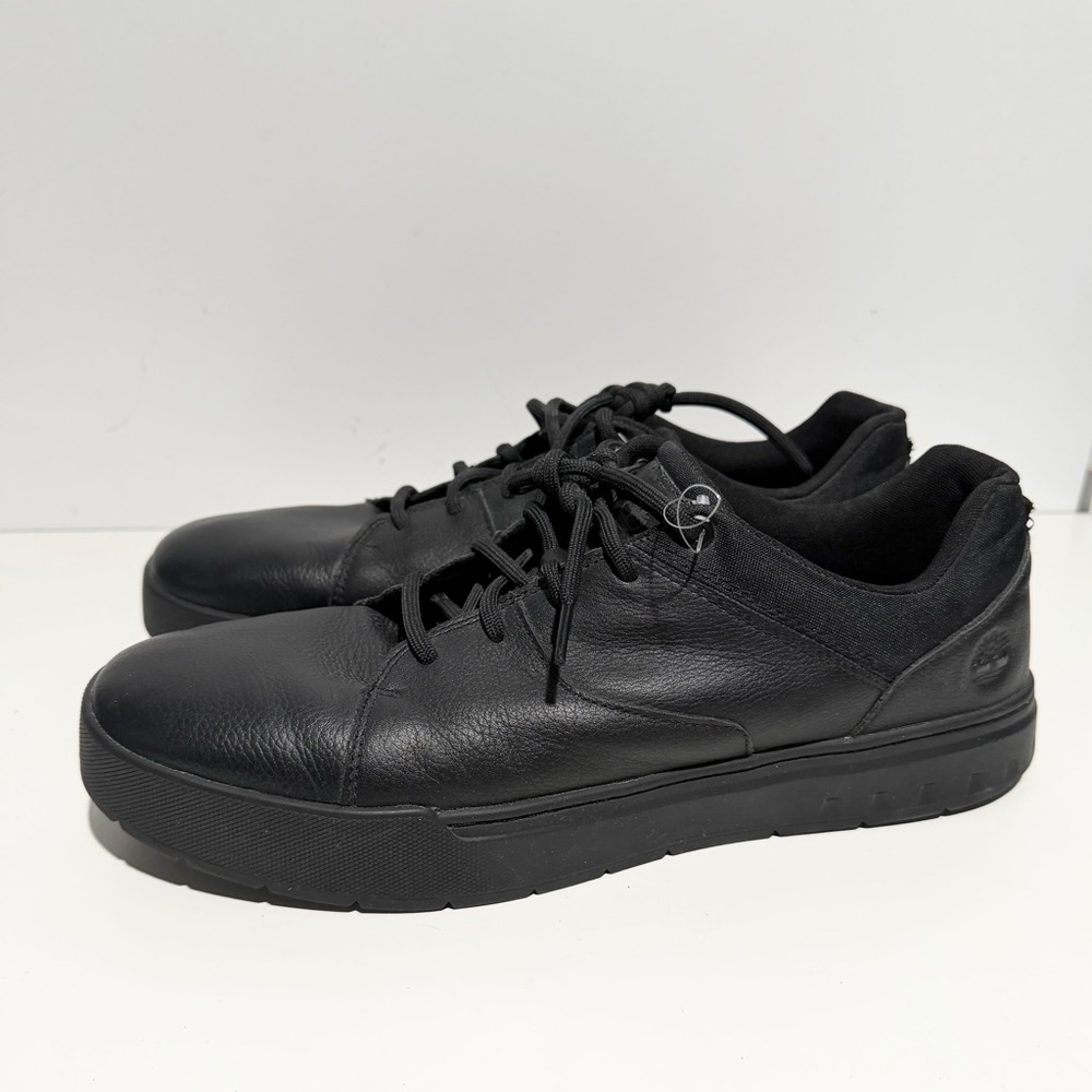 Timberland Black Leather‎ Men's Shoes Work Casual 14